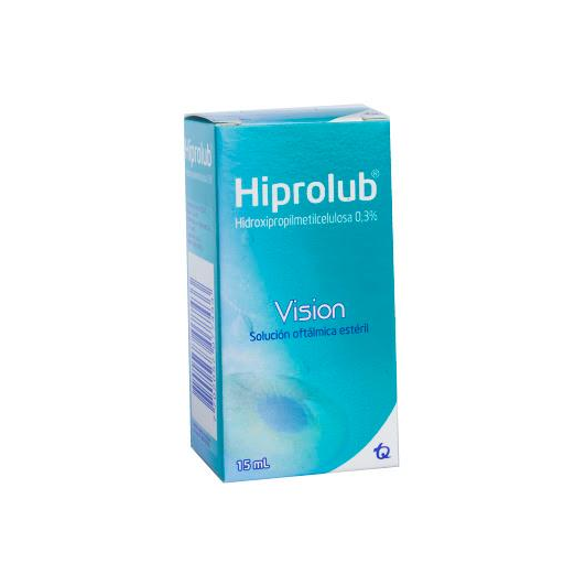 Hiprolub Hidroxipropilmetilcelulosa 0.3% Tecnoquímicas Solución Oftálmica Frasco x 15 ml