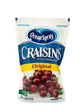 PASABOCAS OCEAN SPRAY   CRAISINS ORIGINAL GLUTEN FREE X142G. 