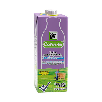 Leche Deslactosada Colanta Semidescremada Colanta x 1000 ml  