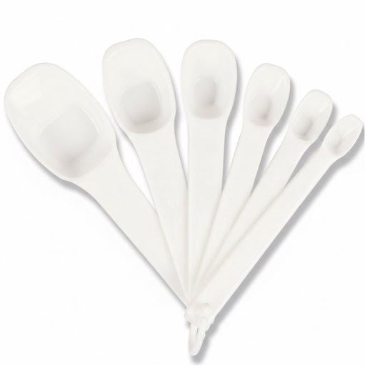 Juego De Cucharas Para Medir Rubbermaid x6 RUBBERMAID Caja x 6 Cucharas Para Medir Juego x 6 unidadesLas Cucharas Para Medir de alta resistencia, plástico compatible con la FDA le proporciona ingrediente seguro, duradero y preciso en porciones que puede hacer fre
