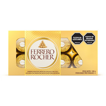 Chocolate Ferrero Rocher Estuche x 8 und  