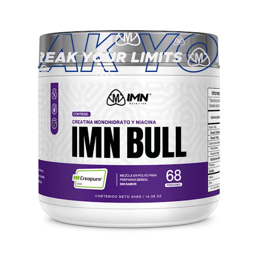 IMN Bull Creatina Monohidratada Creapure 408g IMN NUTRITION TARRO x 1 undefined