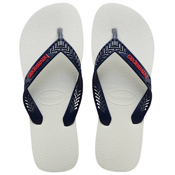 Sandalias Havaianas   Light Solid Blanca T43-44 x 1 par 