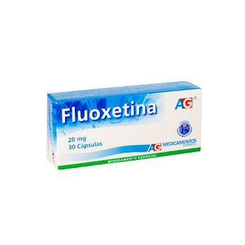 Fluoxetina AG 20 mg Caja x 30 Cápsulas  