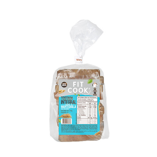 Tostadas Integrales Multigranos Fitcook Mary Mendez x 140 gr
