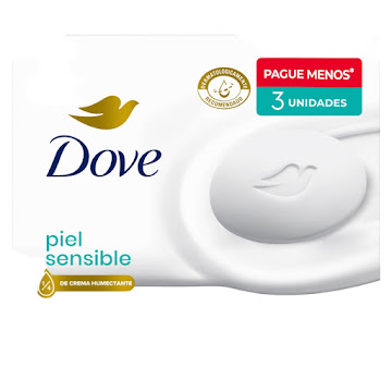 Jabon Corporal Dove Piel   Sensible Tripack Barra x 90 gr  