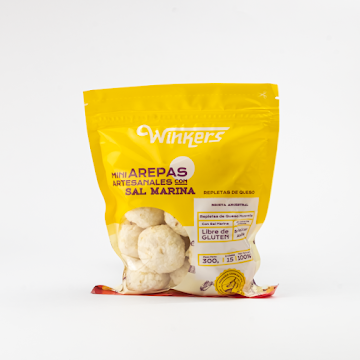 Mini Arepas Winkers Sal 300 gr x 15 und  
