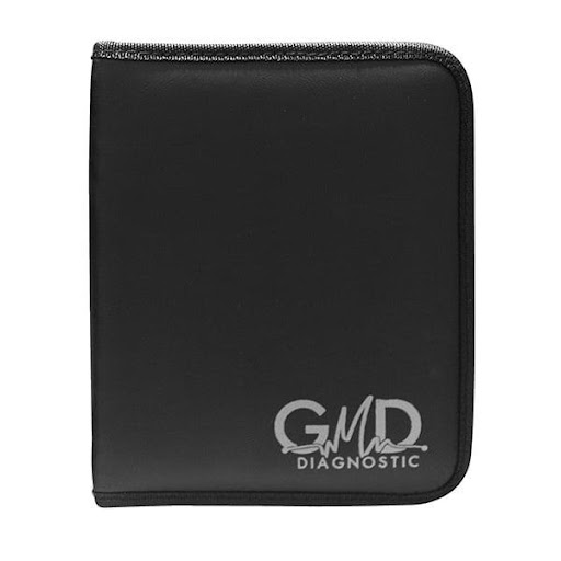KIT DE DISECCION GMD GMD  x 1 Sistema de disección de 9 piezas, fabricado en acero inoxidable, ideal para procedimientos incisivos y curaciones. Incluye herramientas para separación de tejidos, corte y sujeción, presentadas en un 