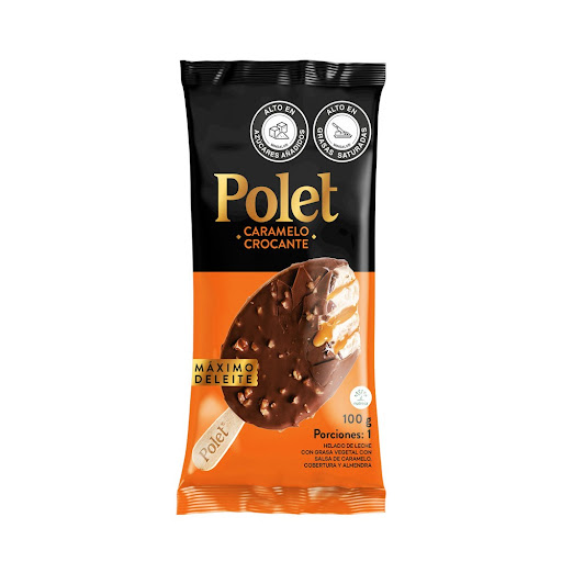 //Paleta Polet Caramelo Crocante x 100gr