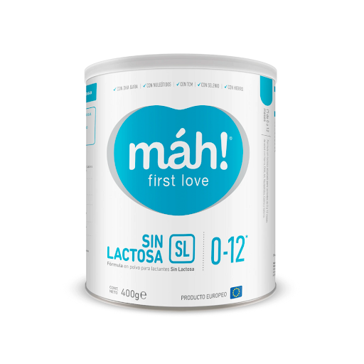 Fórmula infantil  Máh! Sin Lactosa X 400 gr