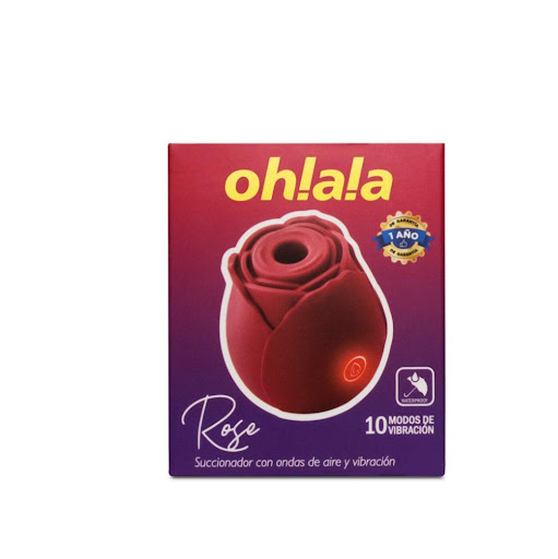 Vibrador y Succionador CamToyz Ohlala Rose Caja x 1 Und CamToyz Caja x 1 unidad undefined