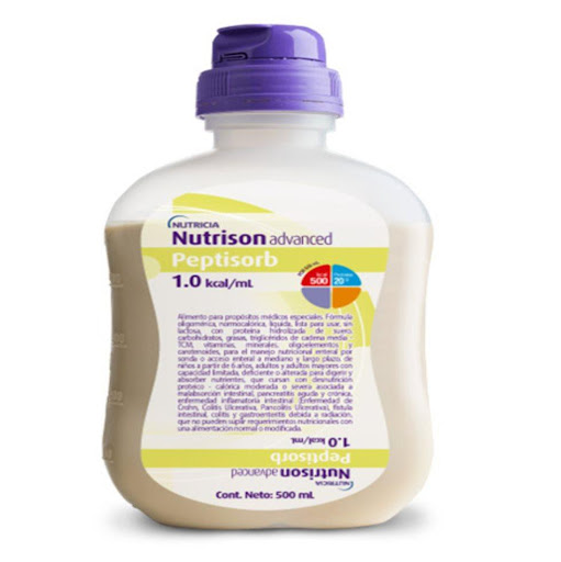 Nutrison Advanced Peptisorb Danone Baby Nutrition Colombia S.A.S. Botella X 500 ml x 1 ESTE PRODUCTO REQUIERE FÓRMULA MÉDICA PARA SU COMPRA.