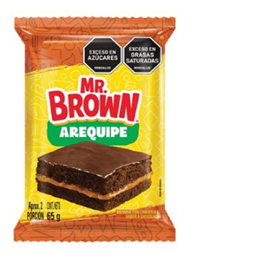 Brownie Mr Brown Arequipe Paquete x 65 gr