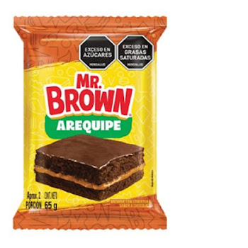Brownie Mr Brown Arequipe Paquete x 65 gr  
