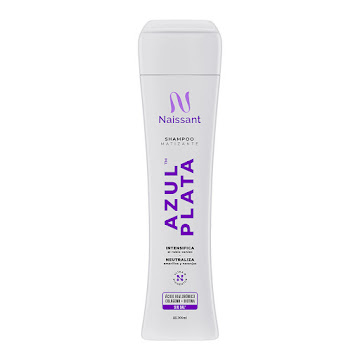 Shampoo Naissant Azul Plata x 300 ml  