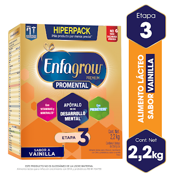 Alimento Lácteo Enfagrow Promental Vainilla Etapa 3 Caja x 2200 gr undefined