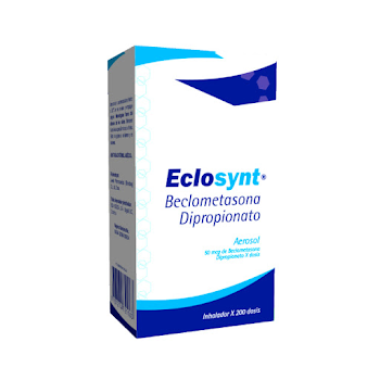 Eclosynt Beclometasona Dipropionato 50 mcg Inhalador Fes Farma x 200 Dosis  