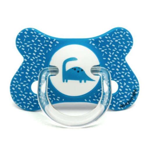 Suavinex Chupo Dino 4-18 meses Azul Suavinex Caja x 1  