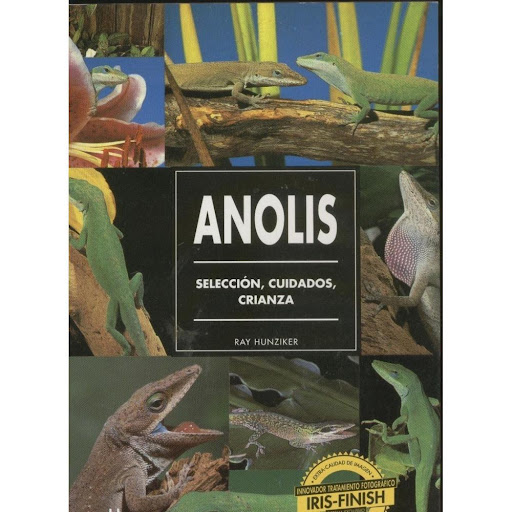 Anolis. Ray Hunziker Hispano Europea Libro x 1.0 ANOLIS   Anolis Ray Hunziker Con un lenguaje sencillo y ameno, y profusamente ilustrado con extraordinarias fotografías, ayuda a los propietarios de un terrario con anolis a conocerlos y cuidarlos. Es