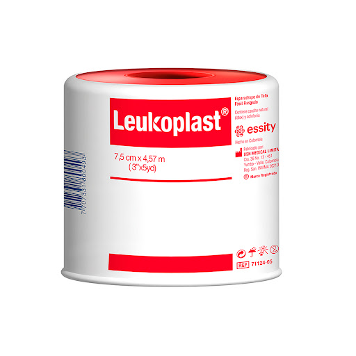 Esparadrapo Leukplast 7.5cm x 57 cm x 1 und