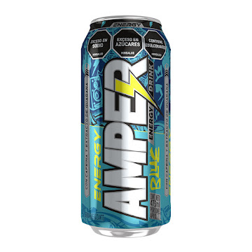 Bebida Energizante Amper Blue Lata x 473 ml  