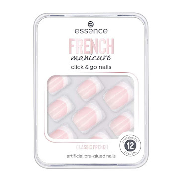 Uñas Essence Postizas French Manicure Click & Go 01 x 12 und  