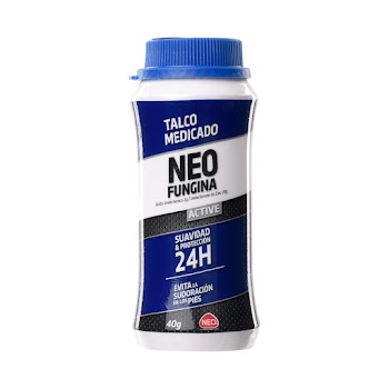 Talco Medicado Neofungina Active x 40 gr  