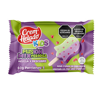 Paleta Cremhelado Kids Fusión x 60 gr  