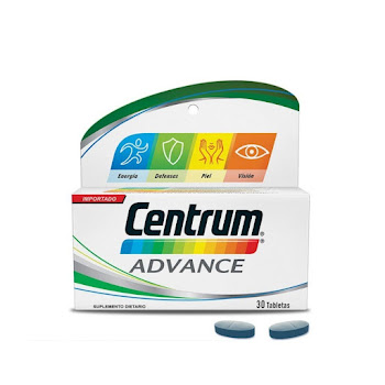 Centrum Advance, Multivitaminico hombres y Mujeres de 18 a 49 Años X 30 Tabs  