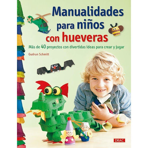 Manualidades Para Niños Con Hueveras Editorial Del Drac Libro x 1.0 MANUALIDADES PARA NIÑOS CON HUEVERAS   Las hueveras de cartón vacías se convierten con los materiales habituales de las manualidades en animales, vehículos o divertidas figuras para crear y jugar en t