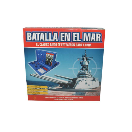 Battalla En El Mar Caja Plasticos Asociados  x 1 Un juego clásico de lógica y planificación donde cada jugador debe hundir la flota del oponente antes de perder la suya.Características:Material: Plástico resistente y livianoDiseño: Tablero plegable 