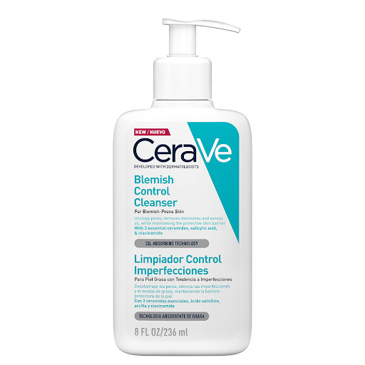 Limpiador Cerave Control Imperfecciones Botella x 236 ml