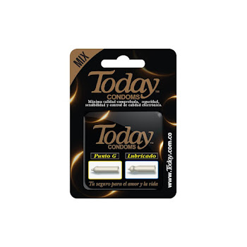 Condones Today Surtido X 4 unds​  