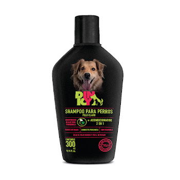 Shampoo Y Acondicionador Dinky Para Perro Pelo Claro x 250 ml  