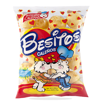 Pasaboca Besitos Caleños Calipan x 28 gr  