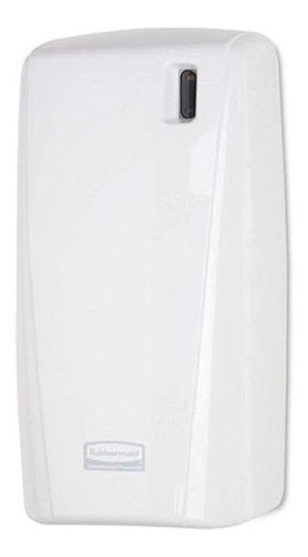 Ambientador Automático Led Rubbermaid RUBBERMAID Caja x 1 Limpia y desodoriza los inodoros y urinarios mientras proporciona un aroma fresco y limpio para el baño.Atributos y beneficios:PROGRAMACIÓN FLEXIBLE: Maximice la vida útil del producto y la rentabilid