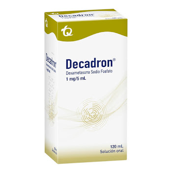 Decadron Dexametasona 1mg/5ml Tecnoquimicas Frasco x 120 ml  