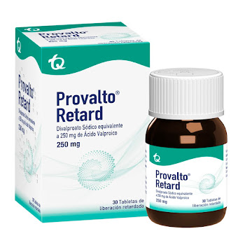 Provalto Retard Divalproato Sódico 250mg Frasco x 30 Tabletas  