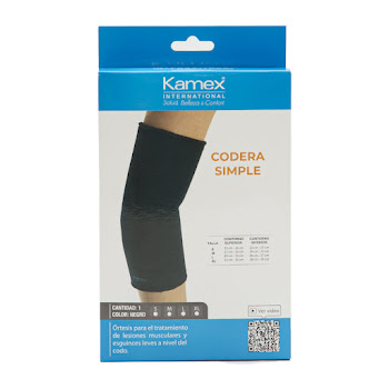 Codera Kamex Simple Negro x 1 und  