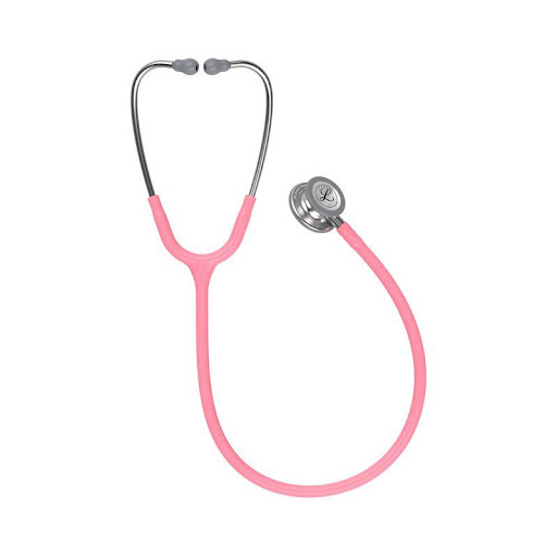 Estetoscopio Littman Clas lll ST Pearl Pink Littmann  x 1 Estetoscopio color rosa perla, diseñado para profesionales de la salud que requieren un rendimiento acústico confiable y una versatilidad excepcional. Su campana de acero inoxidable de doble cara inco