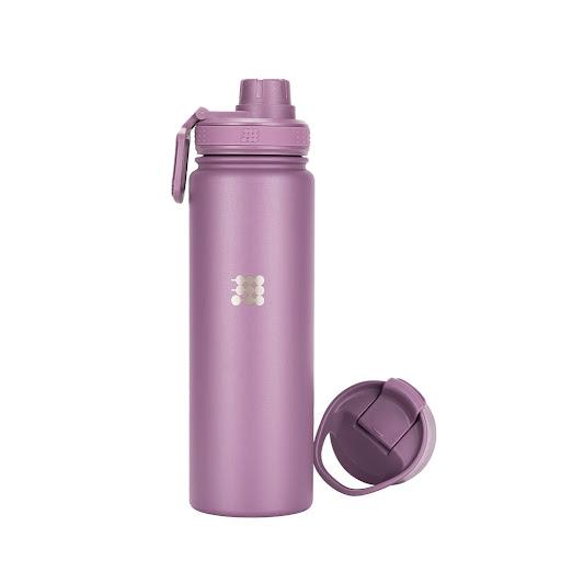 Termo deportivo Hydro Bottle Cubitt Bolsa x 1 Termo deportivo Cubitt Hydro Bottle: Rendimiento deportivo. 709 ml, conserva frío 24h y caliente 12h. Acero inoxidable 304, libre de BPA y tapa antiderrames.