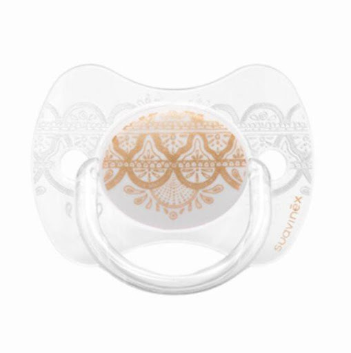 Suavinex Chupo Couture fisiológico 0+ meses Blanco Suavinex Caja x 1  