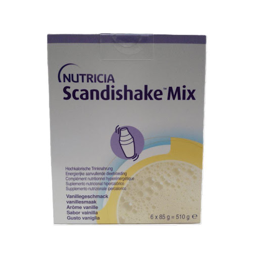 Scandishake Mix Sabor Vainilla Nutricia Caja  X 6 Sobres X 85 gr x Caja  X 6 Sobres 