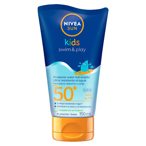Protector Solar Nivea Sun Kids Resistente al Agua Tubo x 150 ml