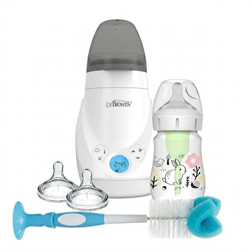 Set Niña Dr Browns: 1 Tetero Esterilizador Chupos y Cepillo Dr Browns Unidad x 1 Todo lo que necesitas para la alimentación de tu bebé en un solo kit práctico, seguro y funcional. Este combo Dr. Brown’s está diseñado para facilitar cada etapa: preparar, alimentar, esterilizar y li
