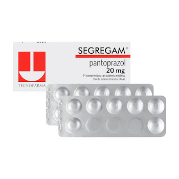 //Segregam 20Mg Comprimidos Caja x14Com. Tecnofarma Pantoprazol           