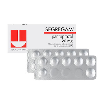 //Segregam 20Mg Comprimidos Caja x14Com. Tecnofarma Pantoprazol           