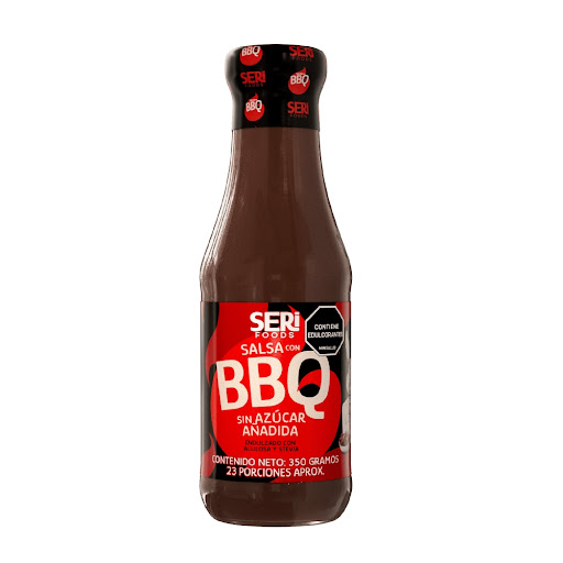 Salsa Bbq Sin Azúcar Seri Foods Superfulds Tarro x 350 Gr