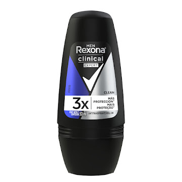 Antitranspirante Rexona Men Clínical Expert Roll On x 50 ml  