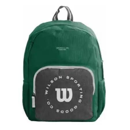 Morral Casual Wilson Brisbane (VERDE Y GRIS) WILSON Papeleta x 1 La combinación perfecta de estilo y funcionalidad para acompañarte en tus aventuras diarias. Este morral es ideal para quienes buscan un accesorio versátil y moderno.Características y especificaciones